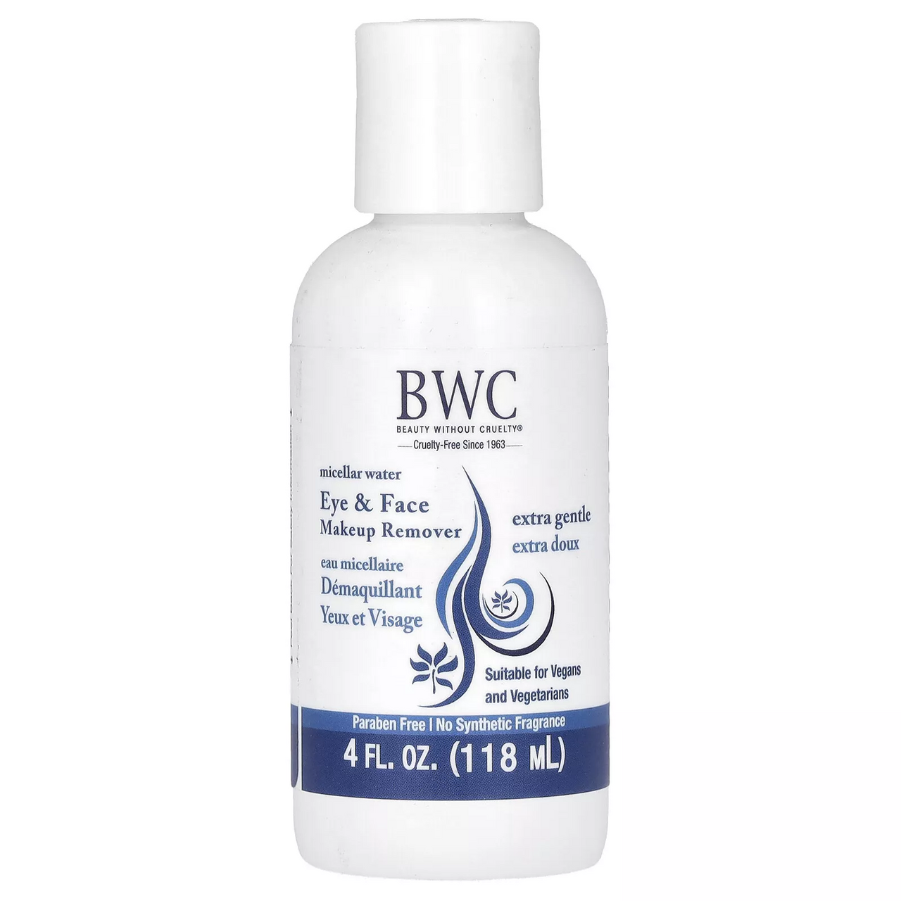 Bwc Extra Gentle Eye Make Up Remover, No Oily Residue, 4 Oz